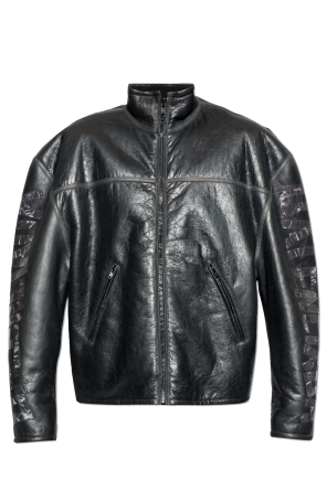 AllSaints Leather jacket 'Furse' | Men's | Vitkac